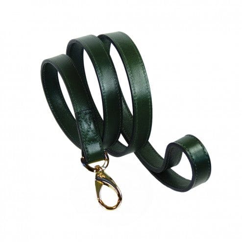 Au Naturale in Hunter Green & Malachite Dog Collar