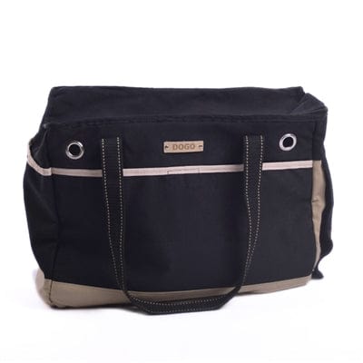 Big Black Tote Dog Carrier