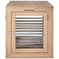 Moderno Dog Crate - White Oak