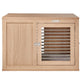 Moderno Dog Crate - White Oak