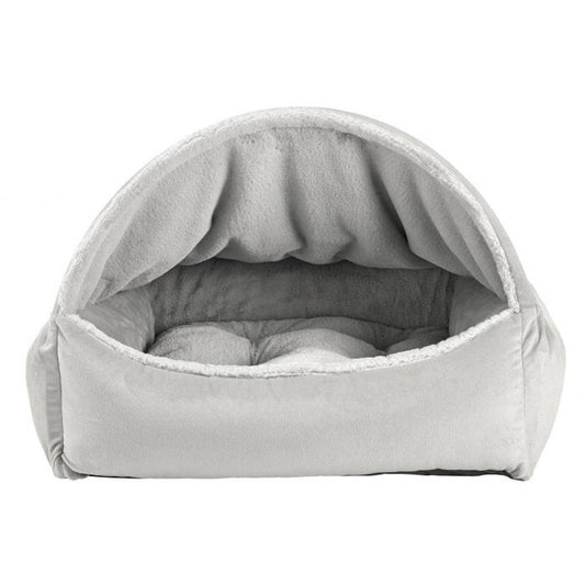 Canopy Bed - Faux Fur-  Cloud