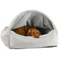 Canopy Bed - Faux Fur-  Cloud