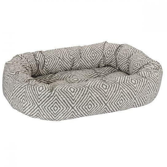 Donut Bed - Performance Linen & Woven Diamondback