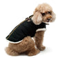 Furry Runner Dog Coat - Black