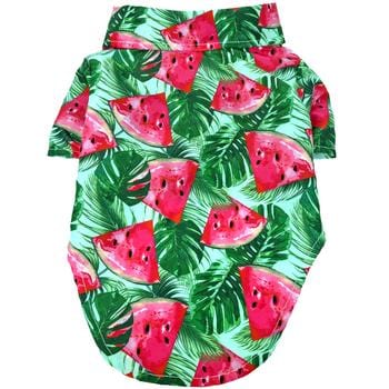 Hawaiian Camp Shirt - Juicy Watermelon