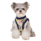 Freesia Vest Dog Harness - Navy