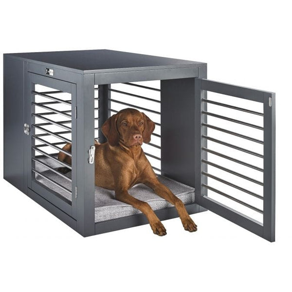 Moderno Dog Crate Grey